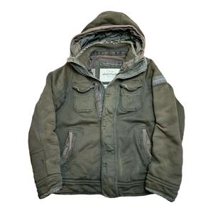 Vintage Abercrombie Fitch Avalanche Pass Jacket Y2K Men's Medium Olive Green